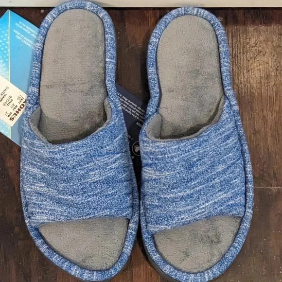 Isotoner Andrea Space Knit Womnen's Slide Slippers - Picture 3 of 12